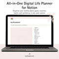 All-in-One Digital Life Planner for Notion