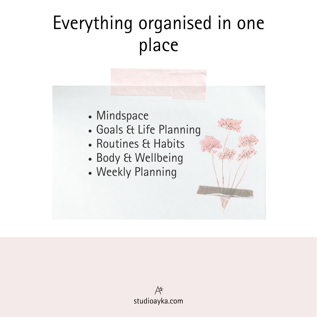 All-in-One Digital Life Planner for Notion