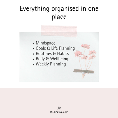 All-in-One Digital Life Planner for Notion