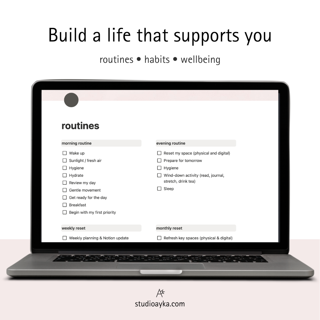All-in-One Digital Life Planner for Notion